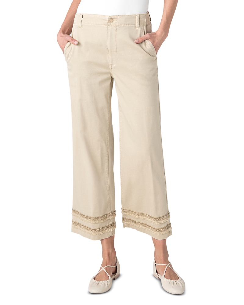 Liverpool Los Angeles Crop Wide Leg Pants