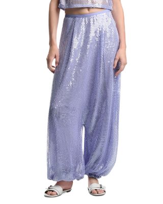 Sequinned Harem Pants
