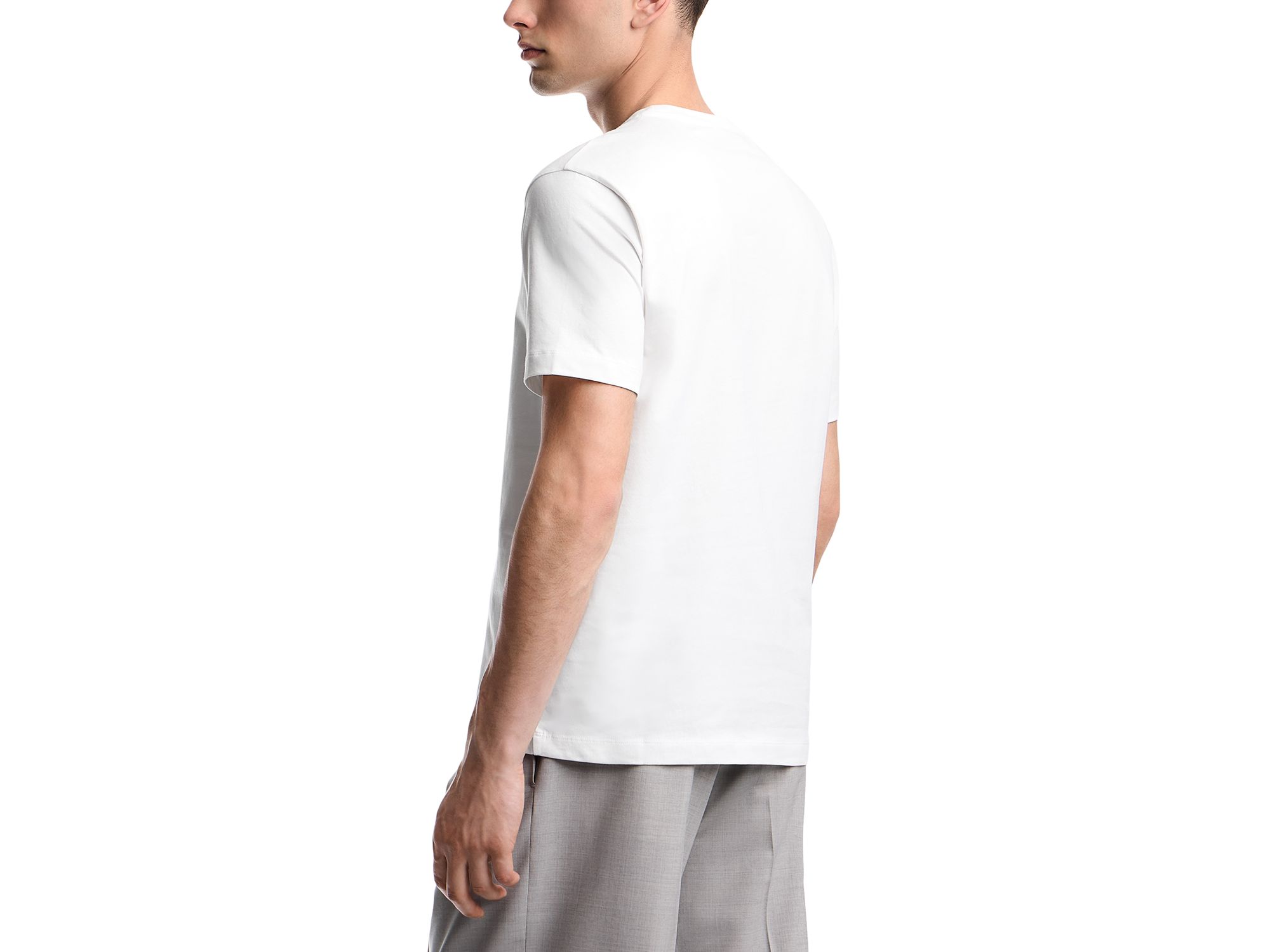 Icon Cotton Jersey T Shirt with Retro Photographic Print — Image 3