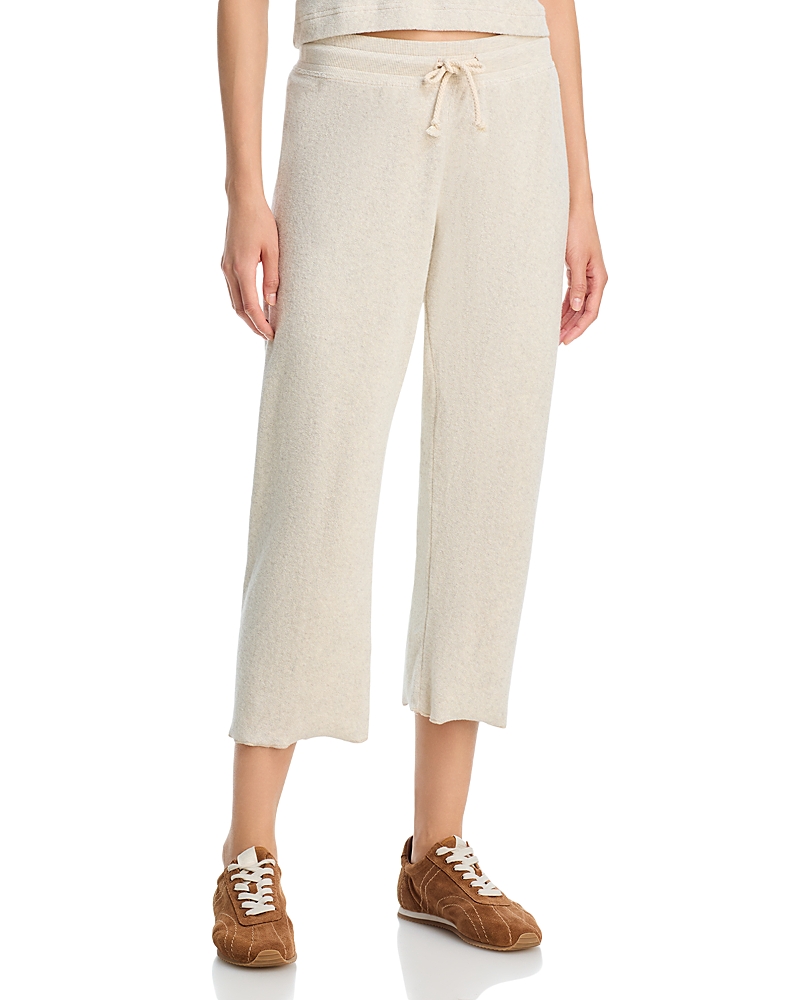 perfectwhitetee Eliana Terry Cropped Sweatpants