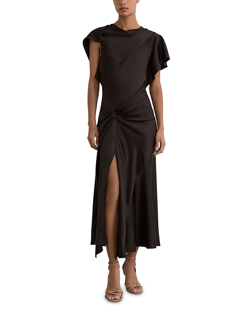 Reiss Sasha Draped Dress