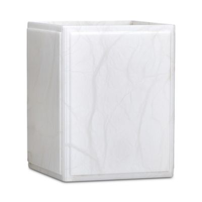Claudia Alabaster Wastebasket