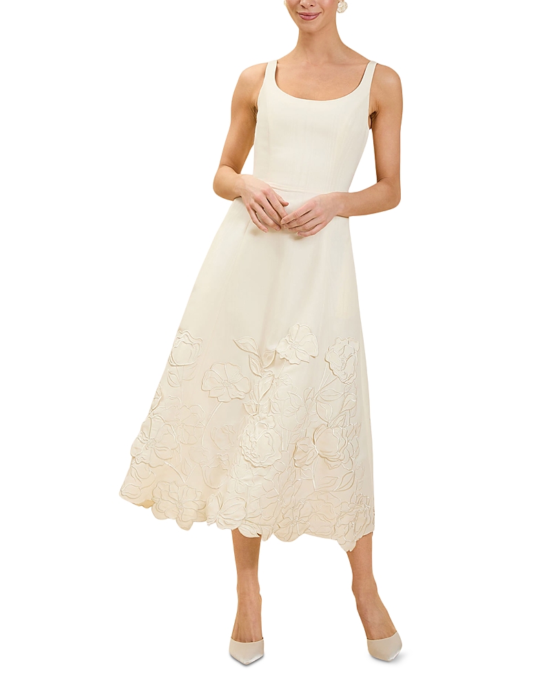Mestiza New York Amanda Floral Applique Midi Dress