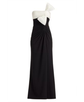gold dress or blue and black Tadashi Shoji BOS24113L - Long Sheath Dress