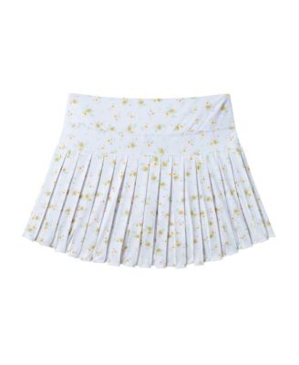 Girls' Printed Pleated Skort - Big Kid