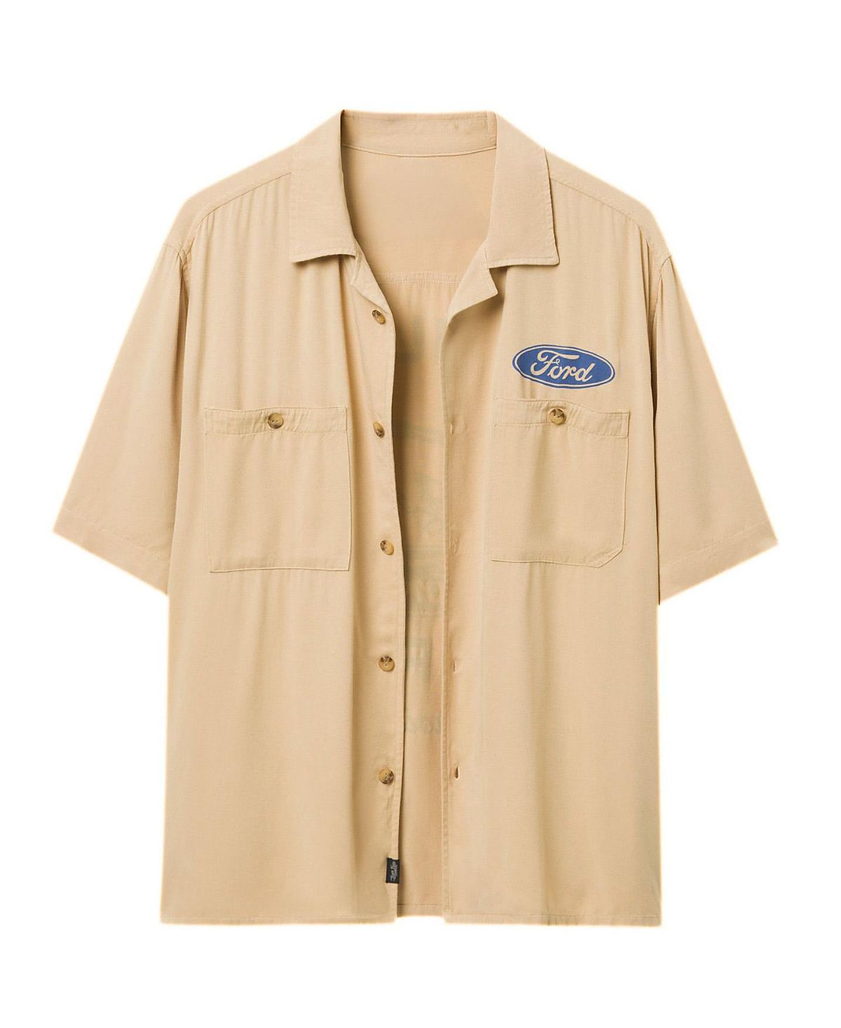 Junk Food Clothing Unisex Ford Mustang Camp Shirt