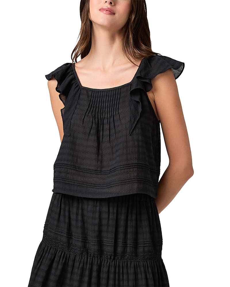 Paige Oaks Pintuck Top