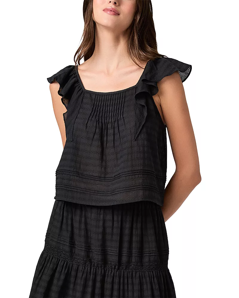Paige Oaks Pintuck Top