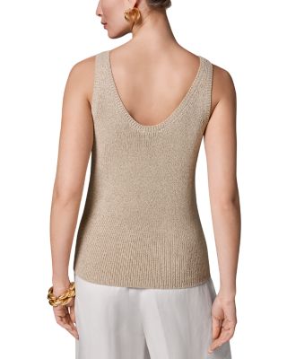 dress tank tops Avec Les Filles Smocked Ruffle Tank