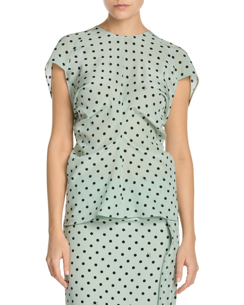 Marni Polka Dot Top in Mint