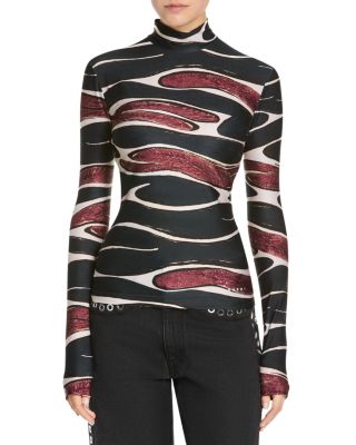 Printed Long Sleeve T Shirt