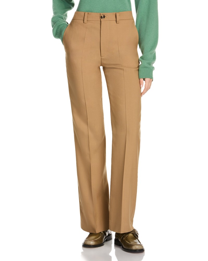Marni Straight Pants in Biscuit