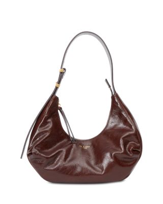 Hudson Patent Leather Hobo Bag