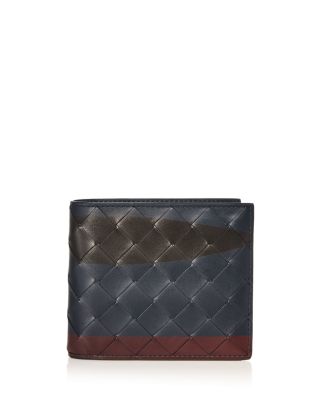 Intrecciato Leather Bifold Wallet