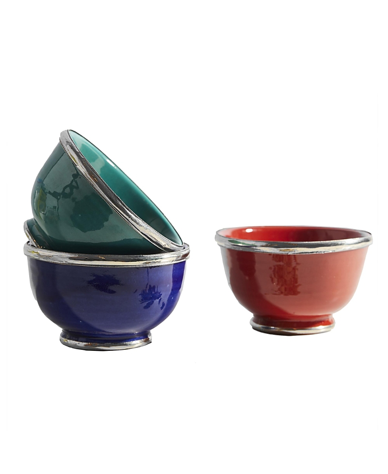 Verve Culture Moroccan Rimmed Bowls - Set of 3