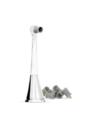  Zina45™ Sonic Pulse Toothbrush Chrome Silver Replacement Polishing Head