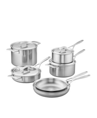  Industry 5 Stainless Steel Cookware, Set of 10