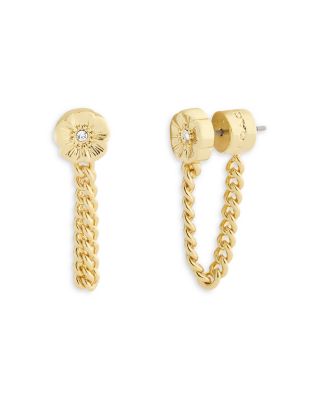 Signature Tea Rose Front to Back Earrings