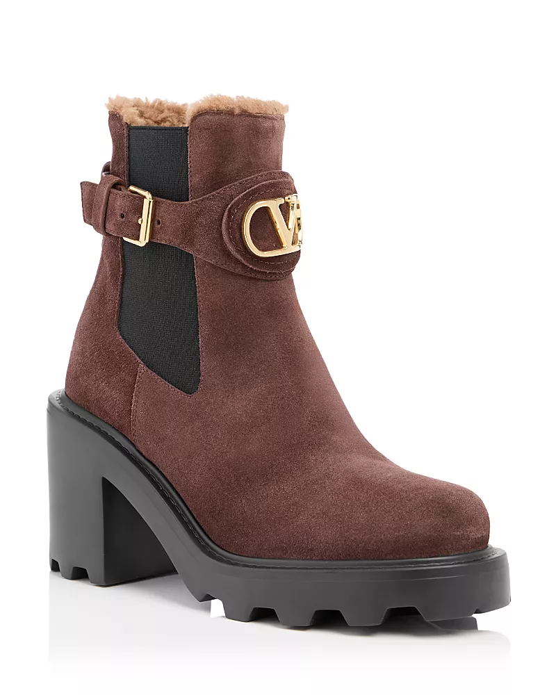 Valentino Garavani Women's VLogo Beatle Booties