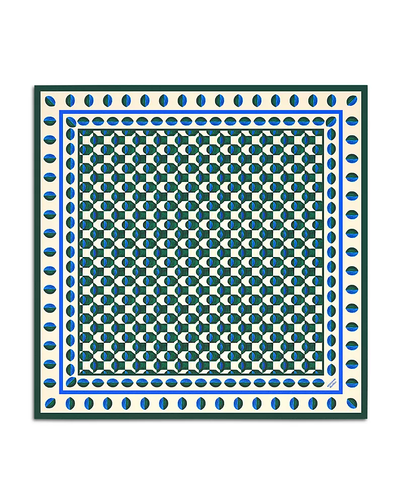 Weekend Max Mara Geometric Print Silk Scarf