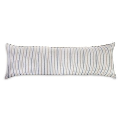 Naples Linen Striped Body Pillow, 18" x 60"