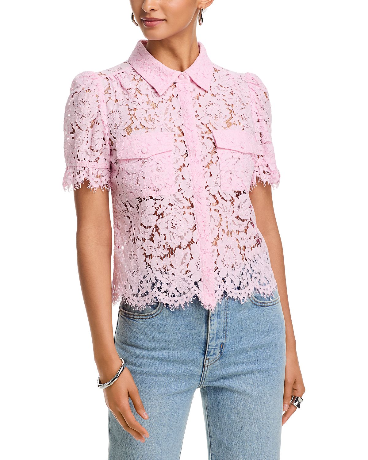 Generation Love Mina Lace Shirt