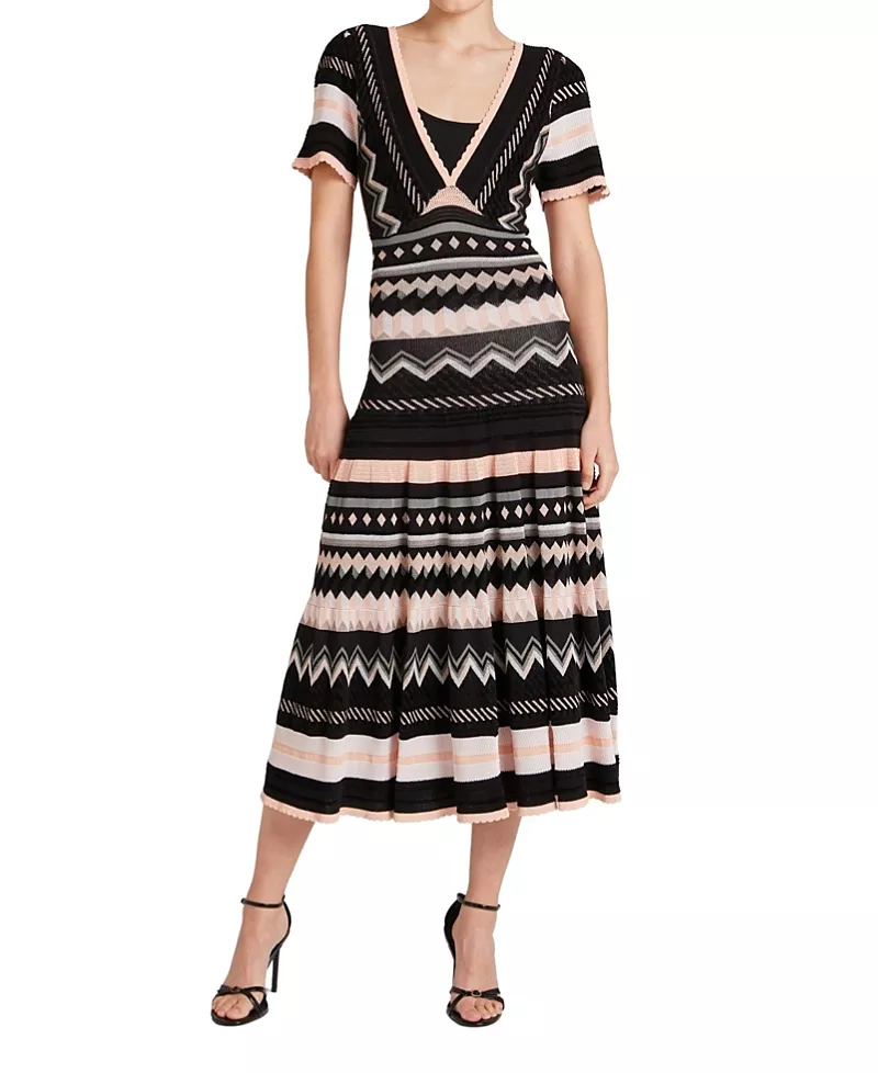 Temperley London Women's Meryl V-Neck Knit Dress