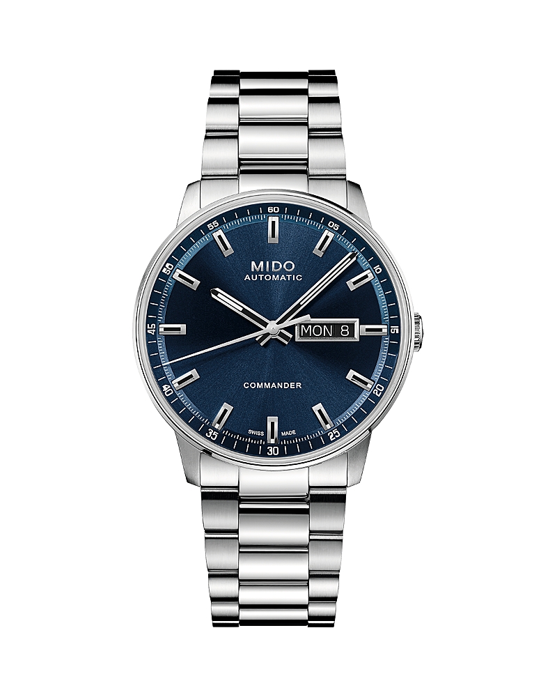 Mido Commander Datoday Watch, 40mm · OS