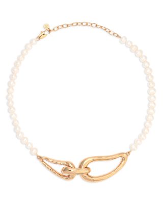 Molten Muse Cultured Freshwater Pearl Necklace, 14.5"