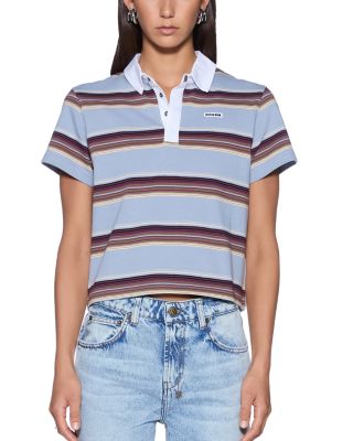 Sott Shrunken Multi Stripe Polo