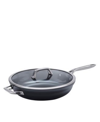  Motion Ceramic Aluminum Hard Anodized Deep Fryer, 5 QT