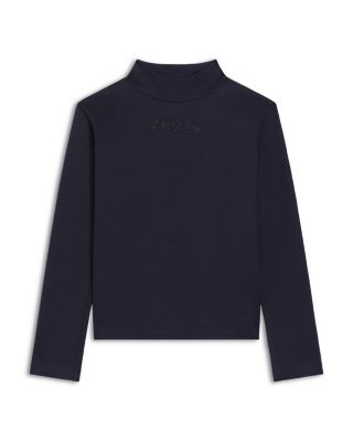 Girls' Long Sleeve Mock Neck Top - Little Kid, Big Kid