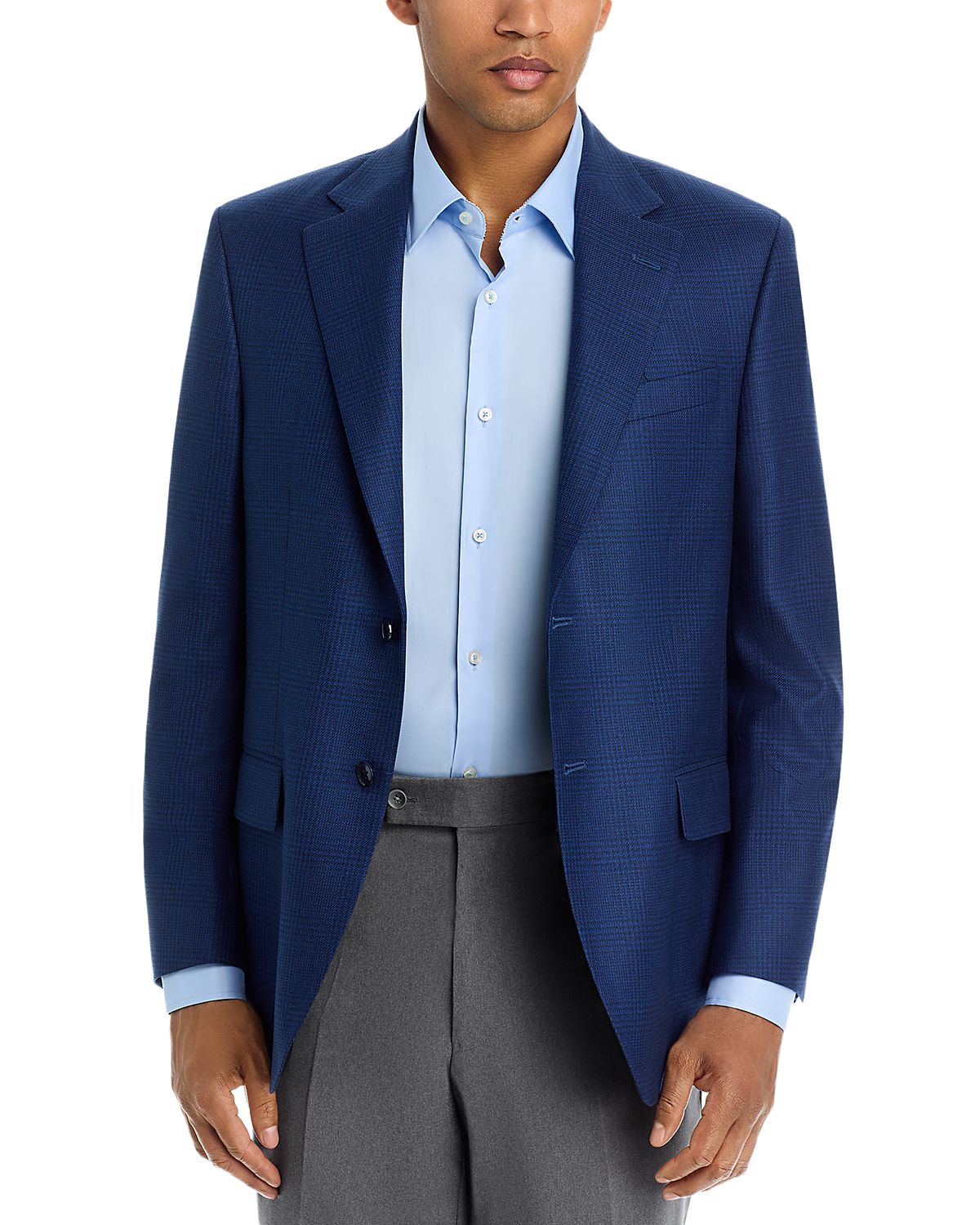 Peter Millar Flynn Classic Fit Tonal Plaid Sport Coat
