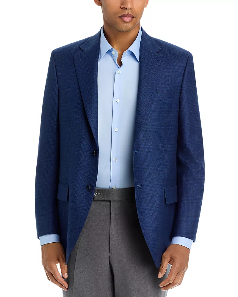 Peter Millar Flynn Classic Fit Tonal Plaid Sport Coat