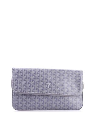  Saint Marie Clutch Coated Canvas