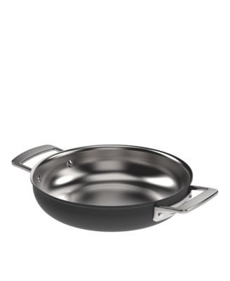 Black 5 Stainless Steel Double Handle Fry Pan, 9.5"