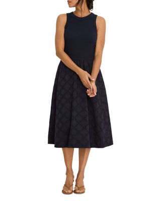 Diamond Eyelet Sophia Dress
