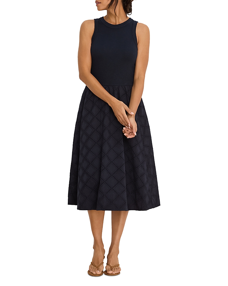 Nic+Zoe Diamond Eyelet Sophia Dress