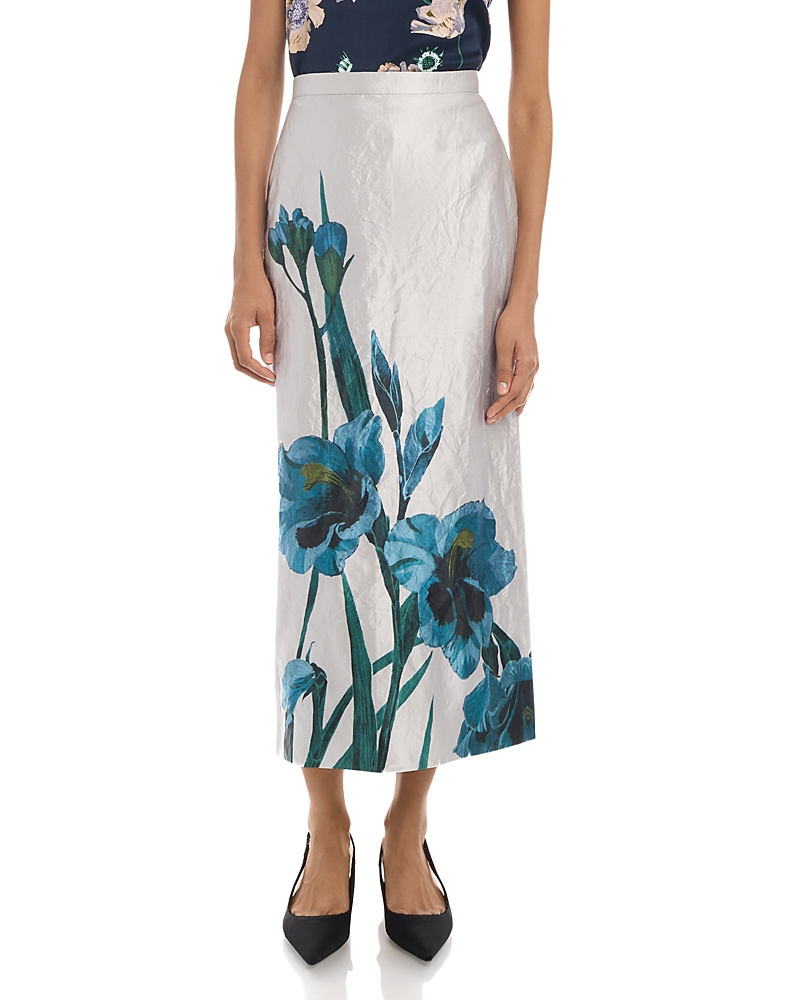 Erdem Floral Pencil Skirt