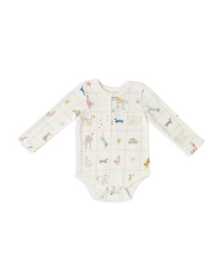 Unisex Henley One Piece Bodysuit - Baby