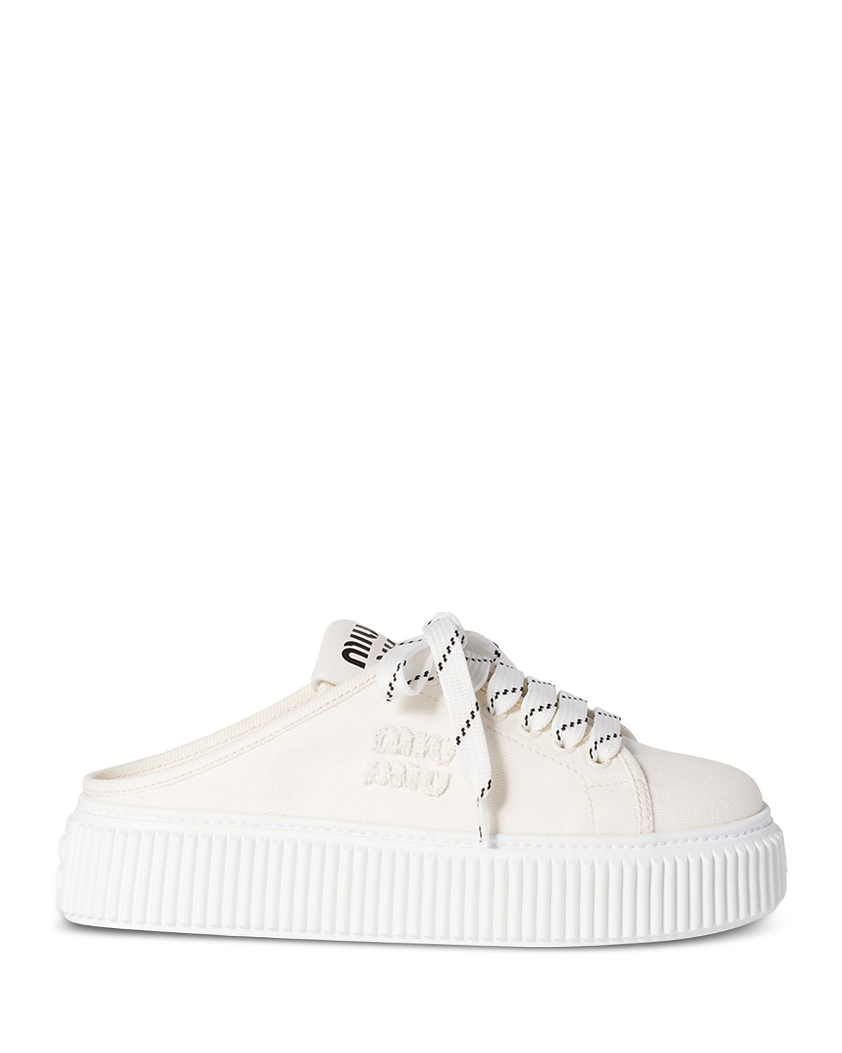 Miu Miu Women's Platform Mule Sneakers