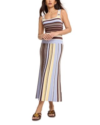 Multi Stripe Knit Dress