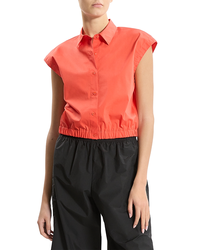 Theory Button Front Top
