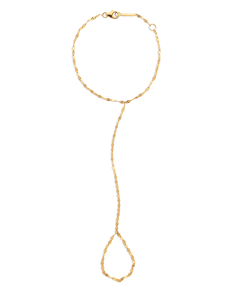Lana 14K Yellow Gold Mirror Link Hand Chain