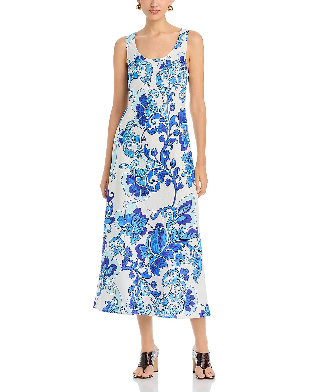 Johnny Was Naidda Linen Dress