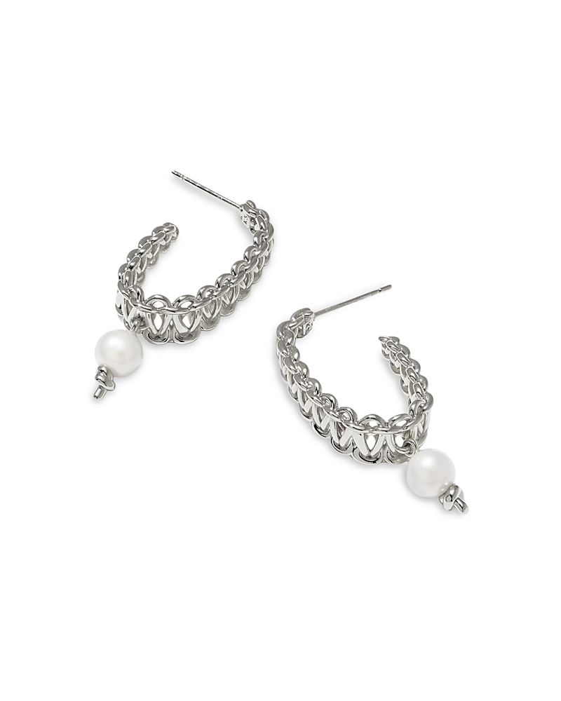 Kendra Scott Gabriella Pearl Hoop Earrings