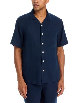 Solid! Linen Short Sleeve Button Up Shirt - Exclusive