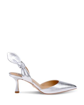Silver Pumps - Bloomingdale's
