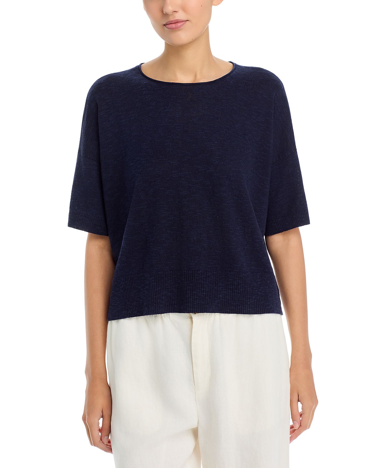 Eileen Fisher Elbow Sleeve Sweater