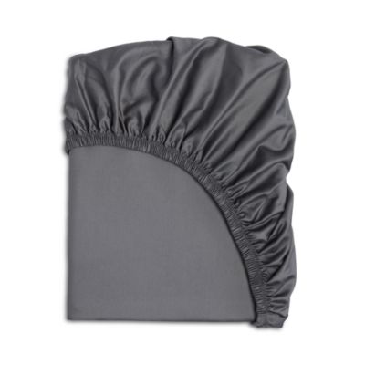 525 Thread Count Egyptian Cotton Sateen Fitted Sheet, Queen - Exclusive